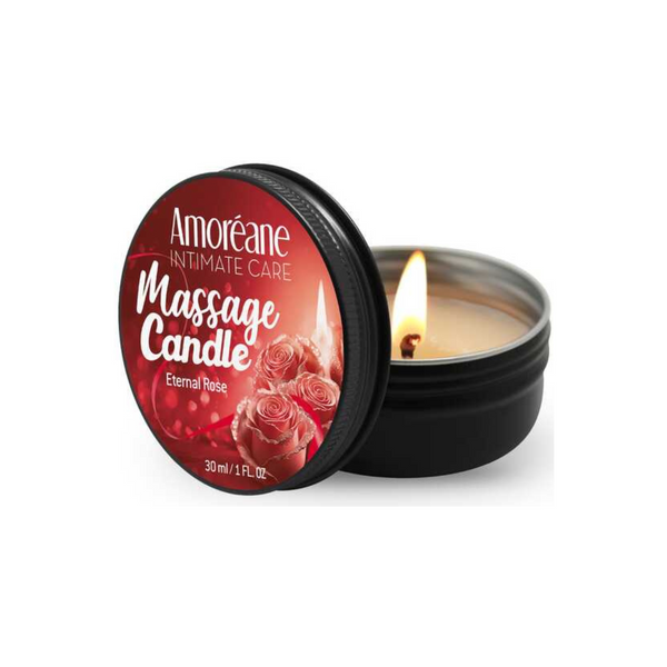 Świeca Do Masażu Massage Candle Eternal Rose 30Ml Amoreane