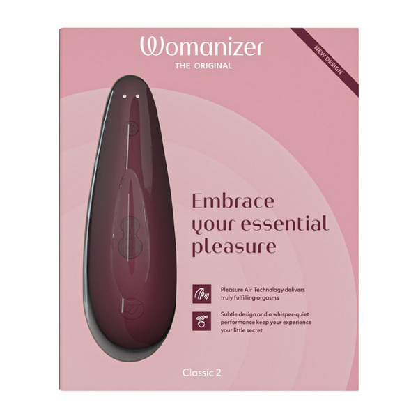 Stymulator Łechtaczki Classic 2 Bordeaux Womanizer