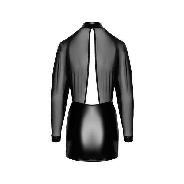 Sukienka F348 Opium Mini Dress M Noir Handmade