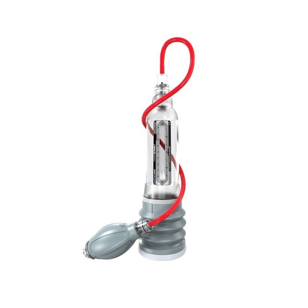 Набір з водяною помпою для збільшення пеніса Hydroxtreme7 Crystal Clear Bathmate