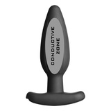 Анальний Пробка Для Електростимуляції Silicone Noir Rocker Butt Plug Medium ElectraStim