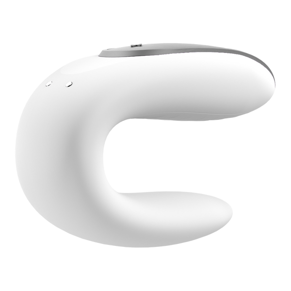 Wibrator dla par Satisfyer Double Fun White