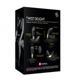 Stymulujący i wibrujący korek Dorcel Twist Delight