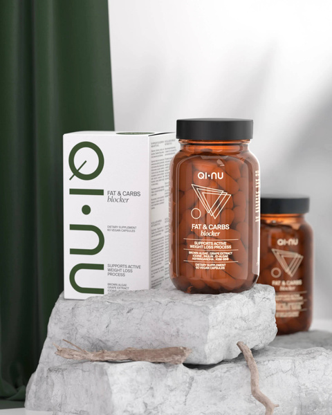 Suplement diety 60 kapsułek Qi-Nu Fat&Carbs Blocker 