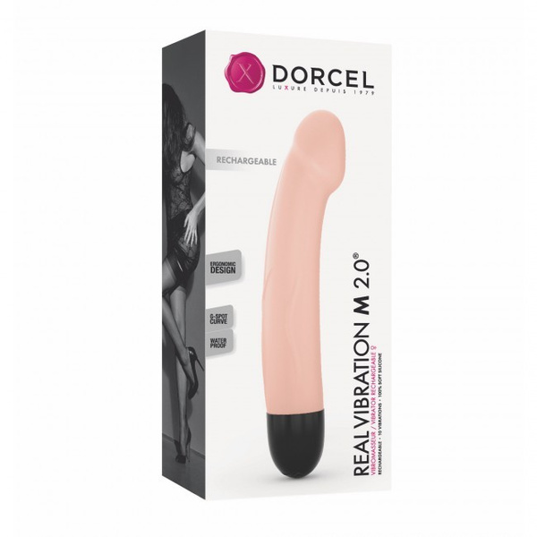 Wibrator Real Vibration M 2.0 Flesh Dorcel