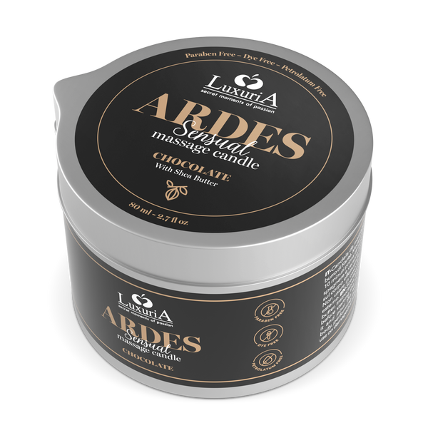 Świeca Luxuria Ardes Massage Candle Chocolate 80Ml IntimateLine