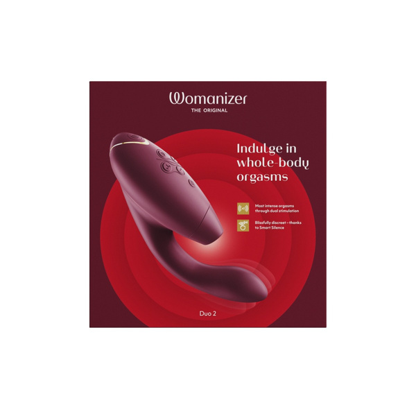 Stymulator Łechtaczki Duo 2 Bordeaux Womanizer