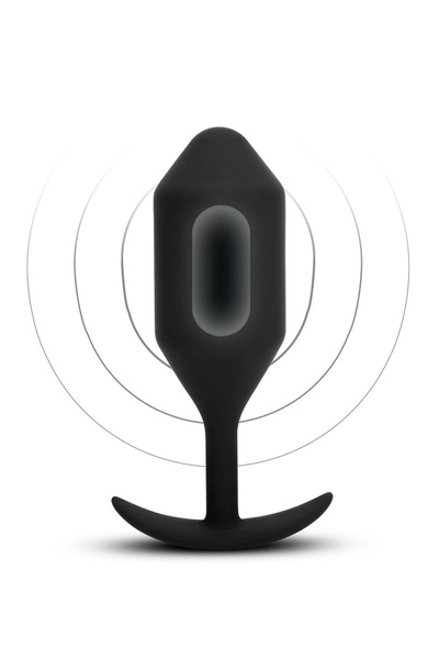 Vibrating Snug Plug 5 Black b-Vibe