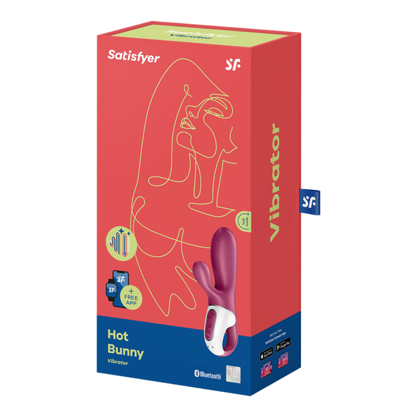 Вібратор Кролик Hot Bunny Connect App Satisfyer
