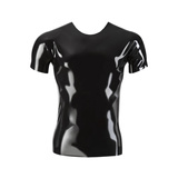 Латексна чоловіча футболка T-Shirt black S LateX