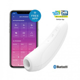 Stymulator łechtaczki Satisfyer Curvy 1+ White with App