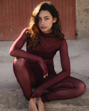 Ambra Jumpsuit Burgundy XS/S Promees