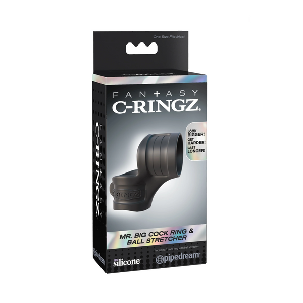  Fantasy C-Ringz Mr. Big Cock Ring And Ball Stretcher