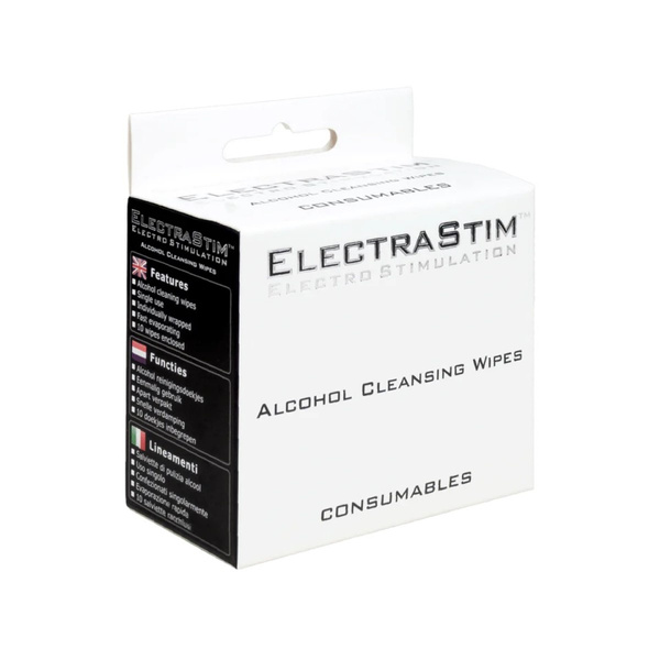 Ватні диски з алкоголем Alcowipe 10 шт. ElectraStim