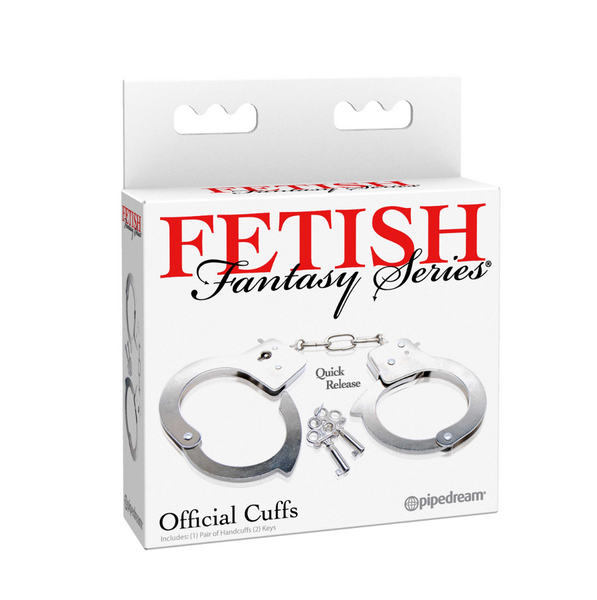 Fetish Fantasy Series Official Handcuffs Silver
