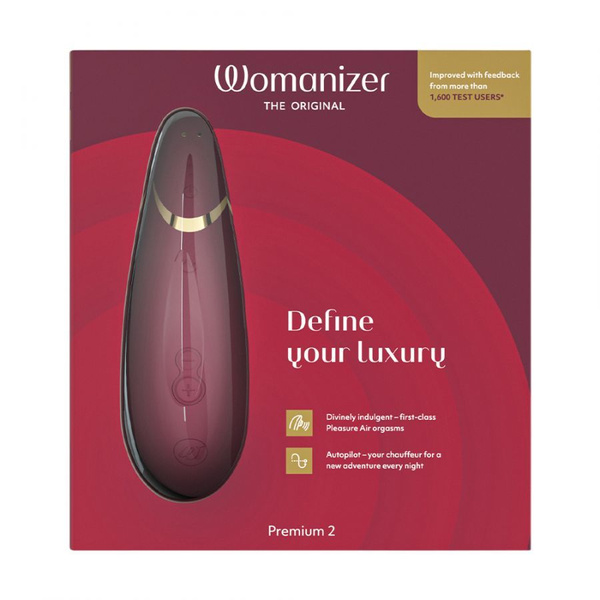 Stymulator Łechtaczki Premium 2 Bordeaux Womanizer