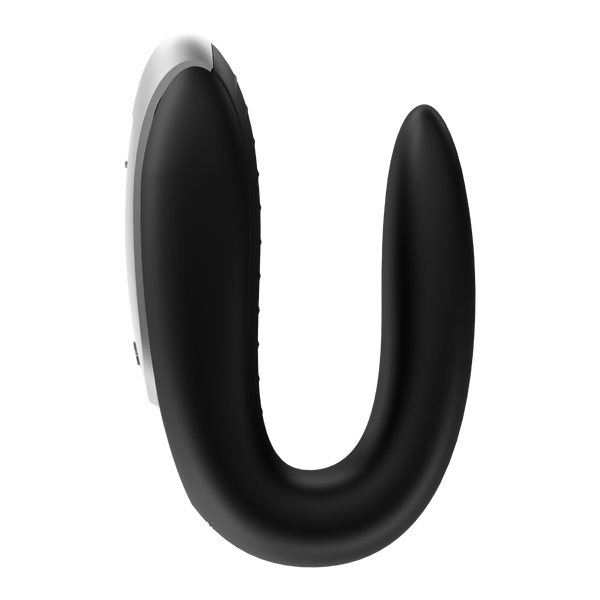 Wibrator dla par Satisfyer Double Fun Black