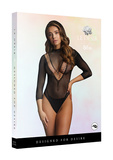 Body Le Désir Short Sleeve Teddy One Size Black Le Désir