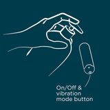 Вібратор bullet Riot Orange Romp