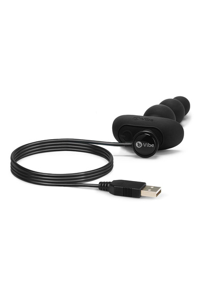 Triplet Anal Beads Black b-Vibe