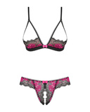 Tulia комплект 2-ччастинний відкритий L/XL Obsessive