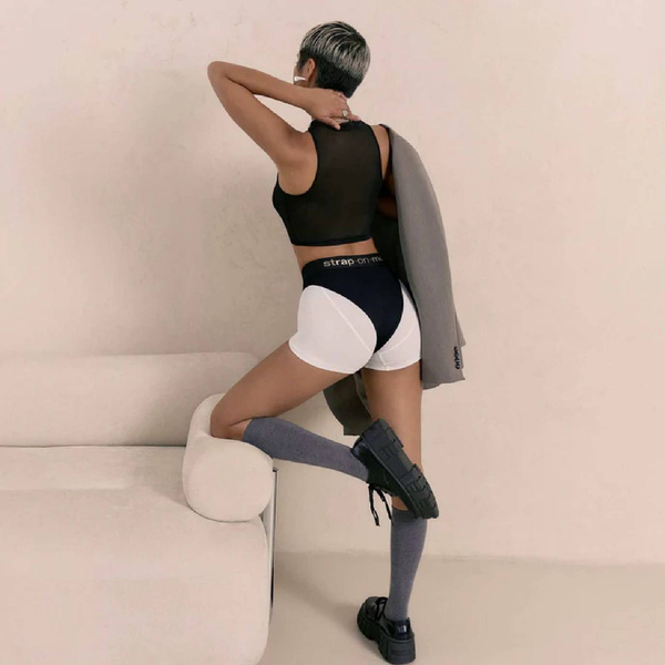 Bielizna z uprzężą Harness Lingerie Idole Black L Strap-on-me