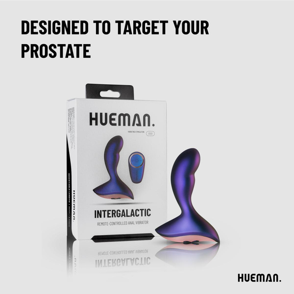 Wibrator Intergalactic Anal Vibrator Hueman