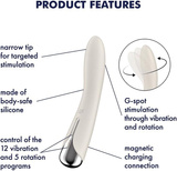 Wibrator do punktu G Spinning Vibe 1 Beige Satisfyer