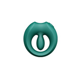 Pierścień erekcyjny ze stymulatorem Apis Turquoise Green Zalo