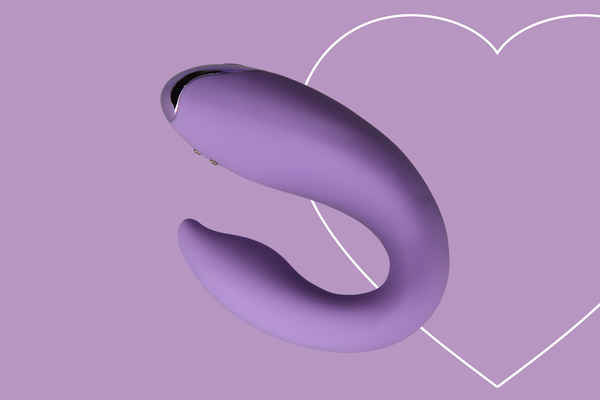 Вібратор для пар Pleasureberry Violet FairyGasm