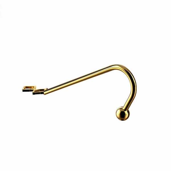 Регульований анальний гак Adjustable Anal Hook Gold LOCKINK