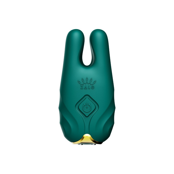 Вібруючі Затискачі На Соски Nave Turquoise Green Zalo