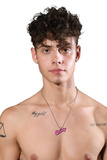 Naszyjnik Z Zawieszką Z Napisem Daddy Daddy Necklace Andrew Christian