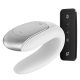 Wibrator dla par Satisfyer Double Fun White
