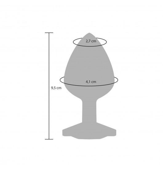 Анальний пробка Toyjoy Starlight Booty Jewel Large TOYJOY