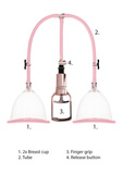 Shots Pumped Breast Pump Set Medium Rose Gold