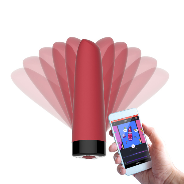 Magic Motion - Awaken App Controlled Mini Vibrator Red