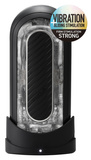 Flip Zero Electronic Vibration Black Tenga