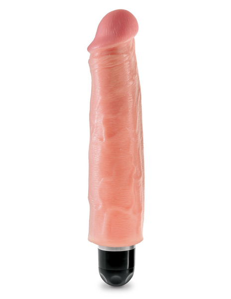 Kink Cock 7' Vibrating Stiffy Flesh realistyczny wibrator cielisty 17cm