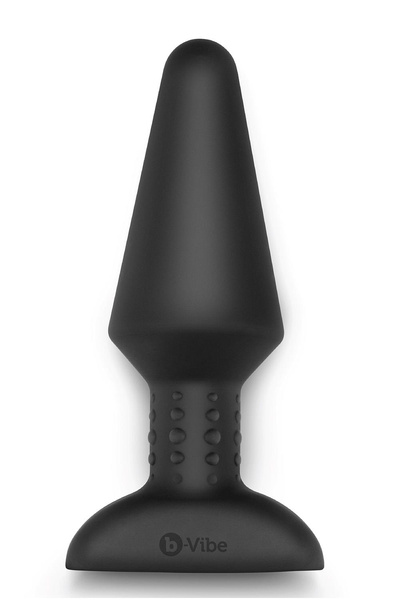 Анальний пробка-симулятор ріммінгу B-Vibe Rimming Plug Xl Black b-Vibe