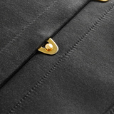 Black Overbust Corset Covering Breasts Upko Black Overbust Corset L UPKO