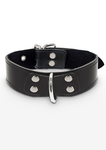 Taboom Elegant D-Ring Collar Black