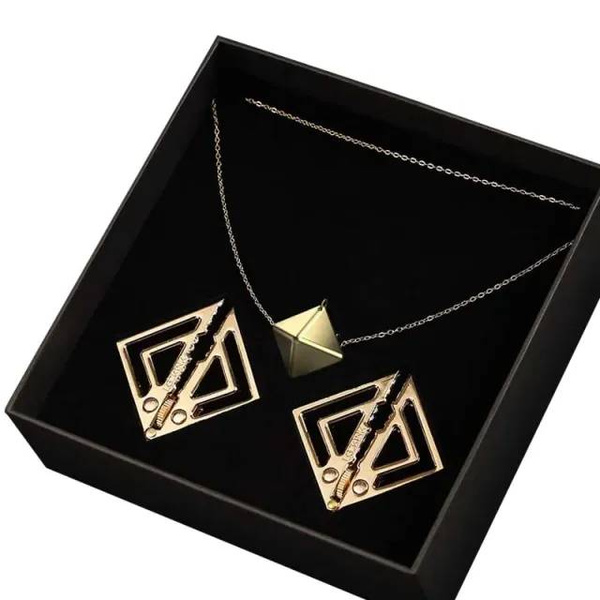 Затискачі Adjustable Nipple Clamps With Heavy Pendant Gold LOCKINK