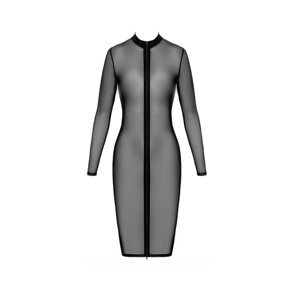 Сукня F347 Ecstasy Midi Dress XXL Noir Handmade