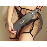 Чорна шкіряна лопата Mia Karess