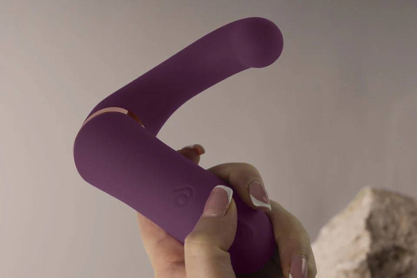 Вібратор Для Точки G З Стімулятором Variety Burgundy Rocks-Off