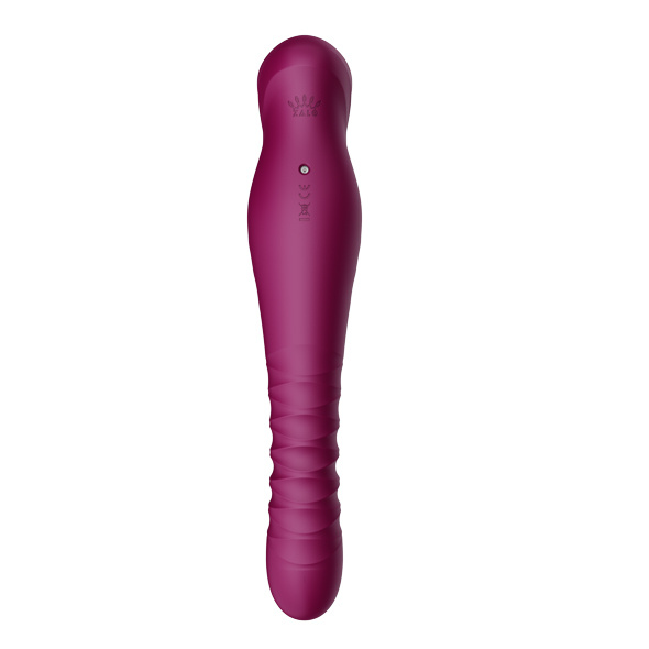 Pulsator Zalo King Vibrating Thruster Velvet Purple