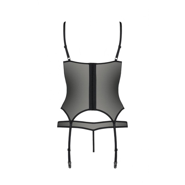 Корсет HEIDI CORSET чорний S/M Passion