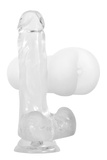 Zestaw Dildo I Masturbator Clearly Combo Gender X
