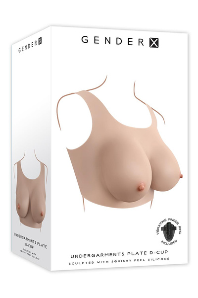 Протез грудей Undergarments Plate D-Cup Light Gender X